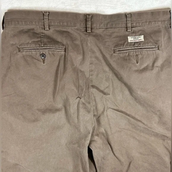 Polo Ralph Lauren 38W 31L Classic Men's Tan Chinos - Picture 7 of 10